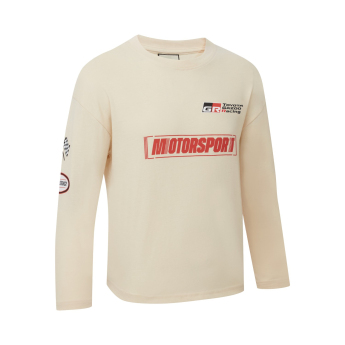 Toyota Gazoo Racing tricou cu măneci lungi pentru copii Engineer beige 2026