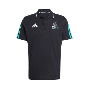 Mercedes AMG Petronas tricou polo DNA black F1 Team 2026