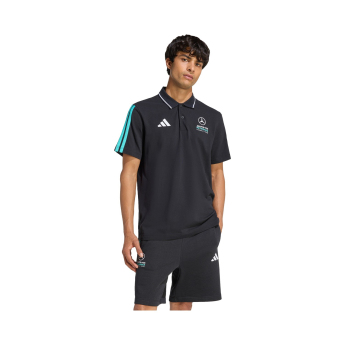 Mercedes AMG Petronas tricou polo DNA black F1 Team 2026