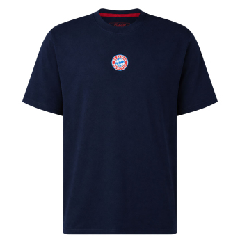 Bayern München tricou de bărbați Essentials navy