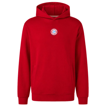 Bayern München hanorac de bărbați cu glugă Essentials red
