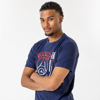 Paris Saint Germain tricou de bărbați big logo navy