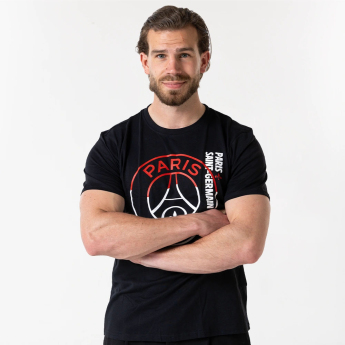 Paris Saint Germain tricou de bărbați big logo black