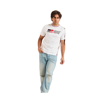 Toyota Gazoo Racing tricou de bărbați Large Logo white 2026