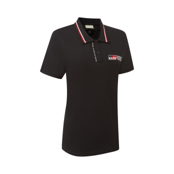 Toyota Gazoo Racing tricou polo de damă Logo black GR 2026