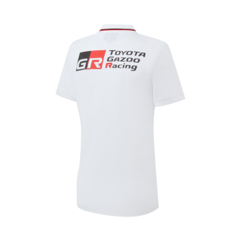 Toyota Gazoo Racing tricou polo de damă Badge white GR 2026