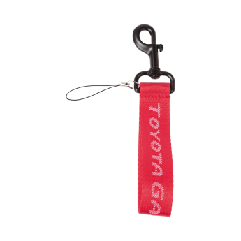 Toyota Gazoo Racing breloc Strap red GR 2026