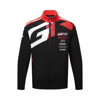 Toyota Gazoo Racing geacă de bărbați softshell redblack WRT 2026
