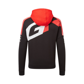 Toyota Gazoo Racing hanorac de bărbați cu glugă redblack WRT 2026