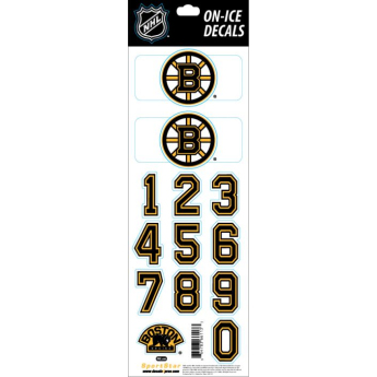 Boston Bruins abțibilduri pentru cască Decals