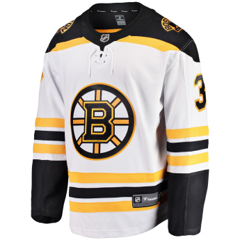 Boston Bruins tricou de hochei white #37 Patrice Bergeron Breakaway Alternate Jersey