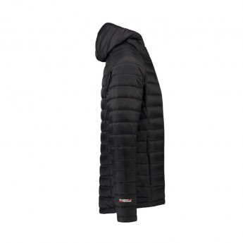Ferrari geacă de bărbați cu glugă Padded black F1 Team 2018