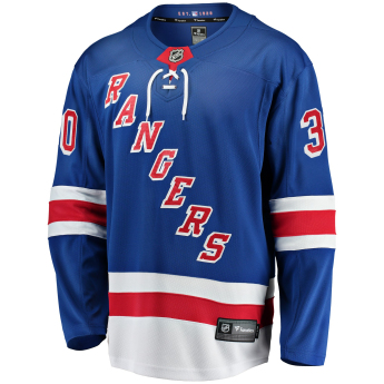 New York Rangers tricou de hochei blue #30 Henrik Lundqvist Breakaway Alternate Jersey