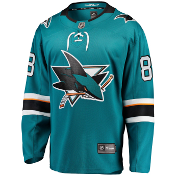 San Jose Sharks tricou de hochei green #88 Brent Burns Breakaway Alternate Jersey