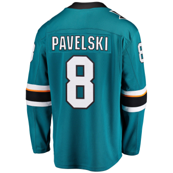 San Jose Sharks tricou de hochei green #8 Joe Pavelski Breakaway Alternate Jersey