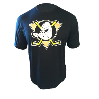 Anaheim Ducks tricou de bărbați black Core Logo Tee