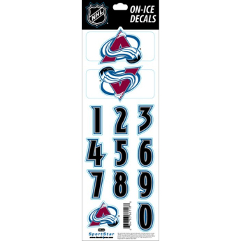 Colorado Avalanche abțibilduri pentru cască Decals