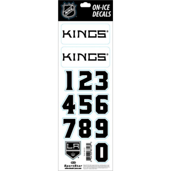 Los Angeles Kings abțibilduri pentru cască Decals