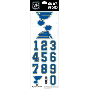 St. Louis Blues abțibilduri pentru cască Decals
