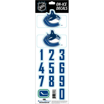Vancouver Canucks abțibilduri pentru cască Decals