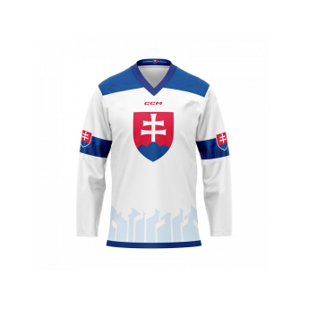 Echipa națională de hochei tricou de hochei white Slovakia