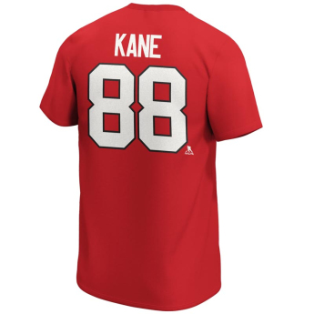 Chicago Blackhawks tricou de bărbați Patrick Kane Iconic Name & Number Graphic