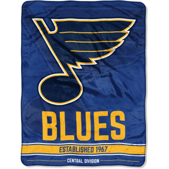 St. Louis Blues pătură Plush Micro Throw Logo