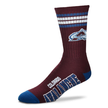 Colorado Avalanche șosete de copii 4 Stripes Crew