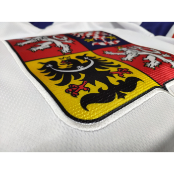 Echipa națională de hochei tricou de hochei Czech Republic embroidered white