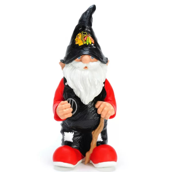 Chicago Blackhawks pitic garden gnome