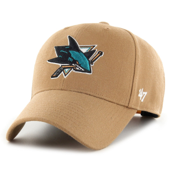 San Jose Sharks șapcă de baseball ’47 MVP Snapback camel beige