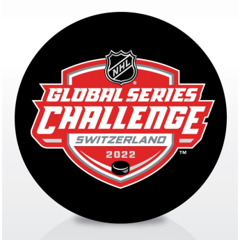NHL produse puc Global Series 2022 Challenge Switzerland Generic Logo