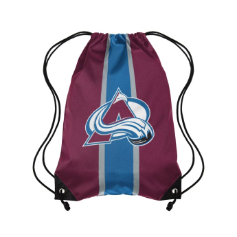 Colorado Avalanche sac de sală FOCO Team Stripe Drawstring Backpack