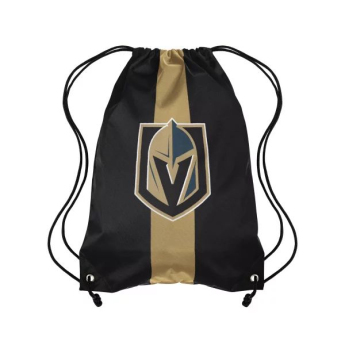 Vegas Golden Knights sac de sală FOCO Team Stripe Drawstring Backpack