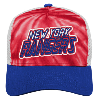 New York Rangers șapcă de baseball pentru copii Santa Cruz Tie Dye Trucker