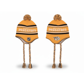 Nashville Predators căciula de iarnă pentru copii Jacquard Tassel