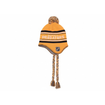 Nashville Predators căciula de iarnă pentru copii Jacquard Tassel