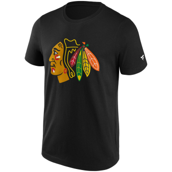 Chicago Blackhawks tricou de bărbați Primary Logo Graphic T-Shirt black