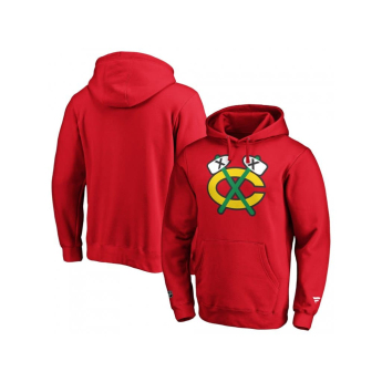 Chicago Blackhawks hanorac de bărbați cu glugă Primary Logo Graphic Hoodie red