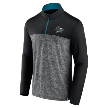San Jose Sharks hanorac de bărbați Iconic Defender 1/4 Zip