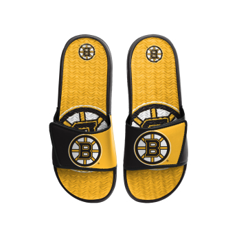 Boston Bruins papuci de bărbați Colorblock Slipper