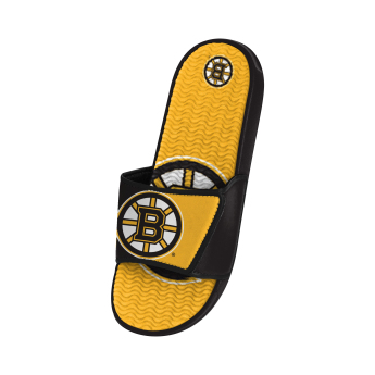 Boston Bruins papuci de bărbați Colorblock Slipper