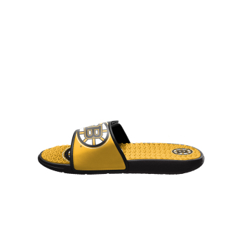 Boston Bruins papuci de bărbați Colorblock Slipper