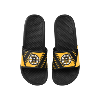 Boston Bruins papuci de bărbați Legacy Velcro Sport Slide Slipper