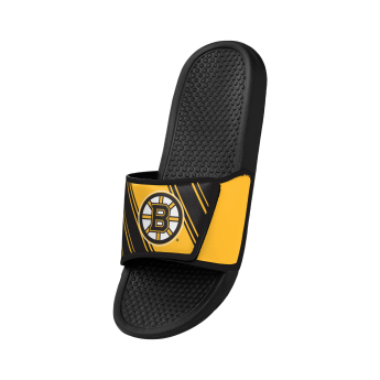 Boston Bruins papuci de bărbați Legacy Velcro Sport Slide Slipper