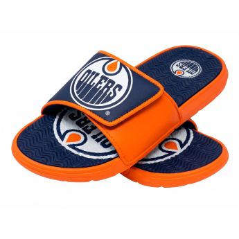 Edmonton Oilers papuci de bărbați Colorblock Slipper