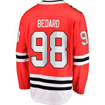 Chicago Blackhawks tricou de hochei pentru copii Connor Bedard #98 Breakaway Home Jersey Draft 2023
