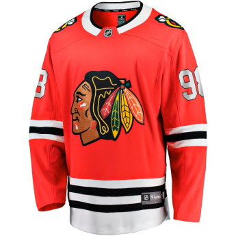 Chicago Blackhawks tricou de hochei pentru copii Connor Bedard #98 Breakaway Home Jersey Draft 2023