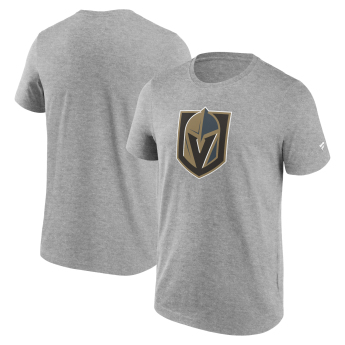 Vegas Golden Knights tricou de bărbați Primary Logo Graphic T-Shirt Sport Gray Heather