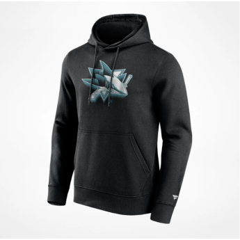 San Jose Sharks hanorac de bărbați cu glugă Chrome Graphic Hoodie Black